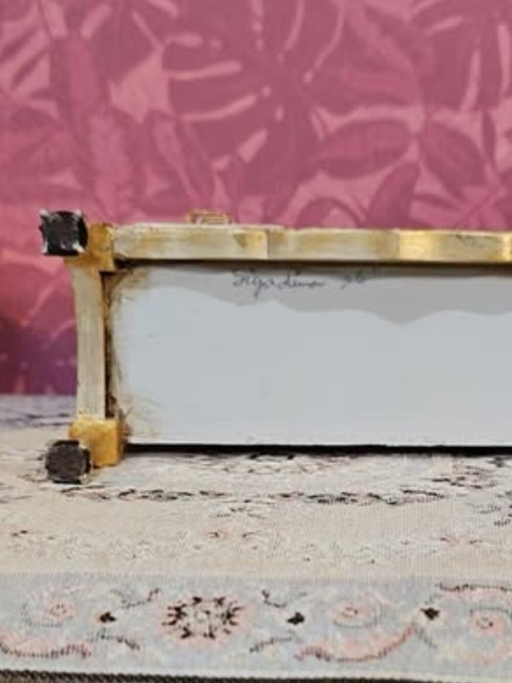 Dollhouse Miniature Buffet Artist Signed - Picture 7 of 10